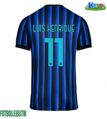 Inter Milan Luis Henrique #11 Hemmatröja 2025-26 Kortärmad